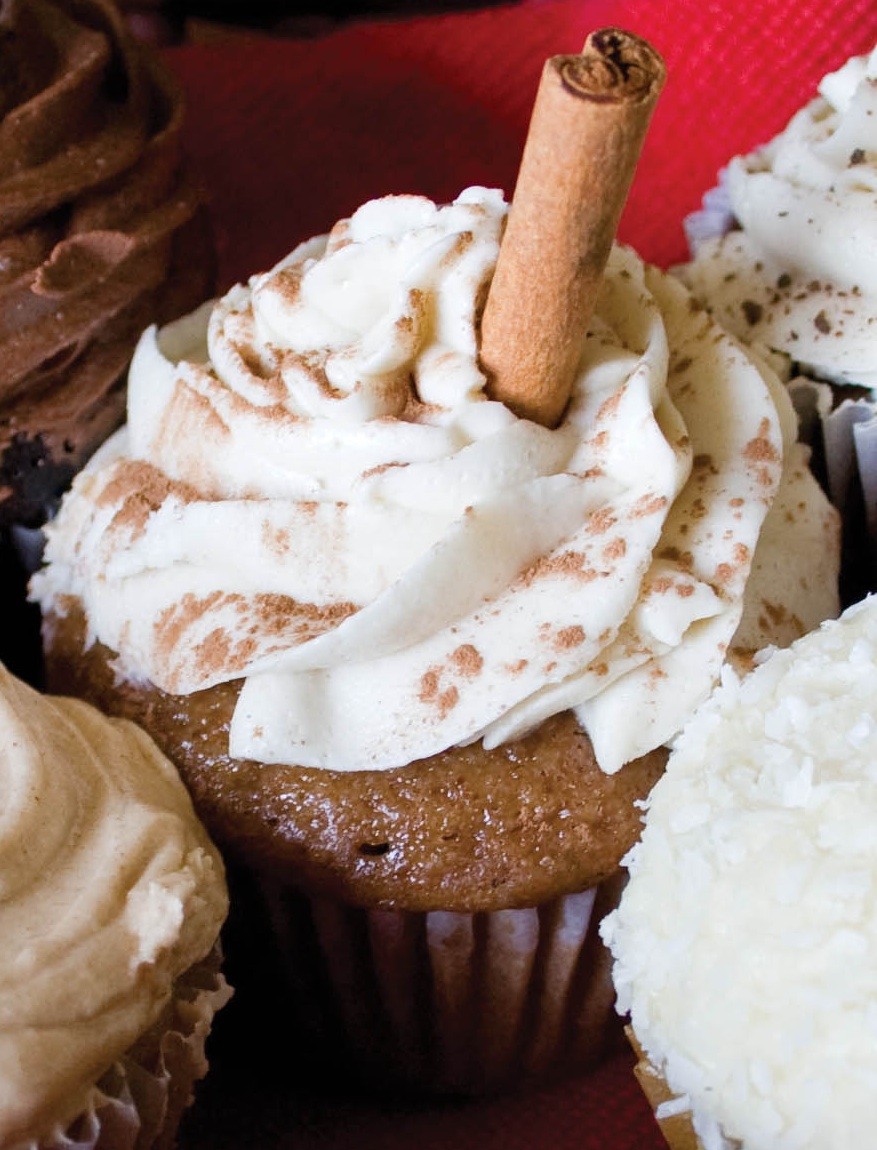 Easy Party Hosting Recipes Spiced Cupcakes